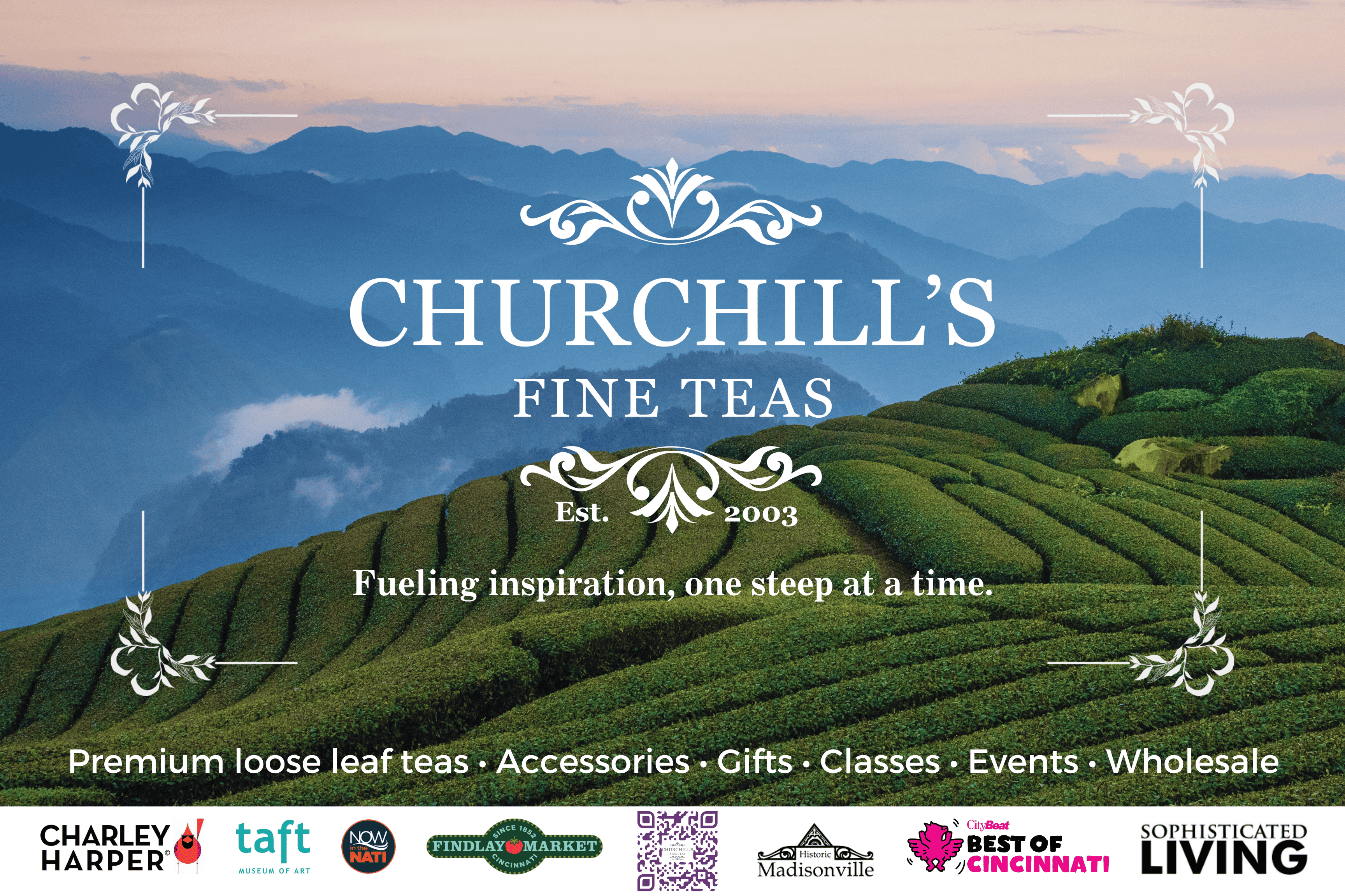 285+ Loose Leaf Teas | Cincinnati Tea Shop Shipping Nationwide
– Churchill's Fine Teas