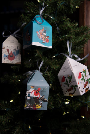 Charley Harper Iconic Art Tea Ornament Set