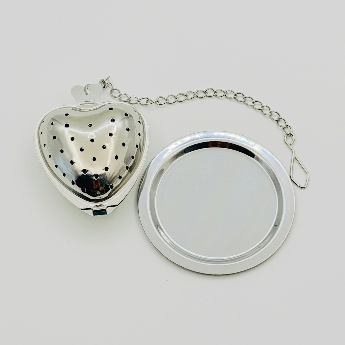 Mini Stainless Steel Tea Infuser with Drip Tray