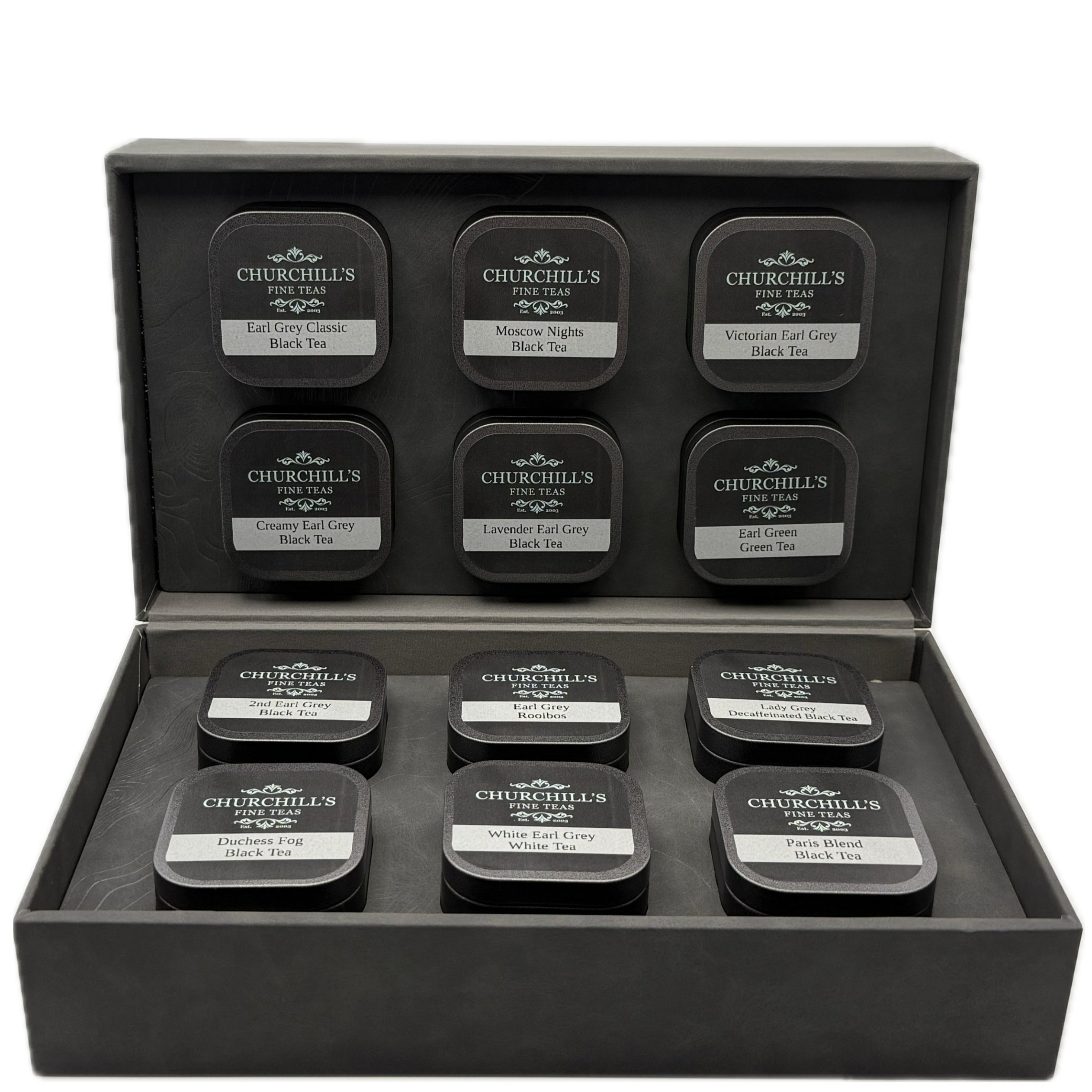 Timeless Collection World of Earl Grey 12-Tin Set