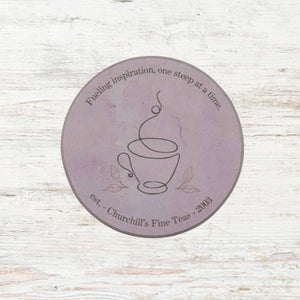 Churchill's Fine Teas Moisture Absorbing Coaster Set (4 pcs)