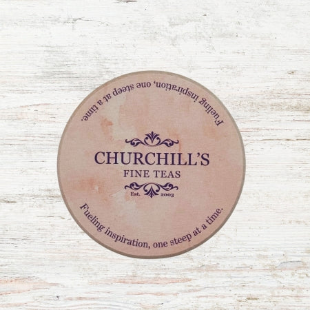 Churchill's Fine Teas Moisture Absorbing Coaster Set (4 pcs)