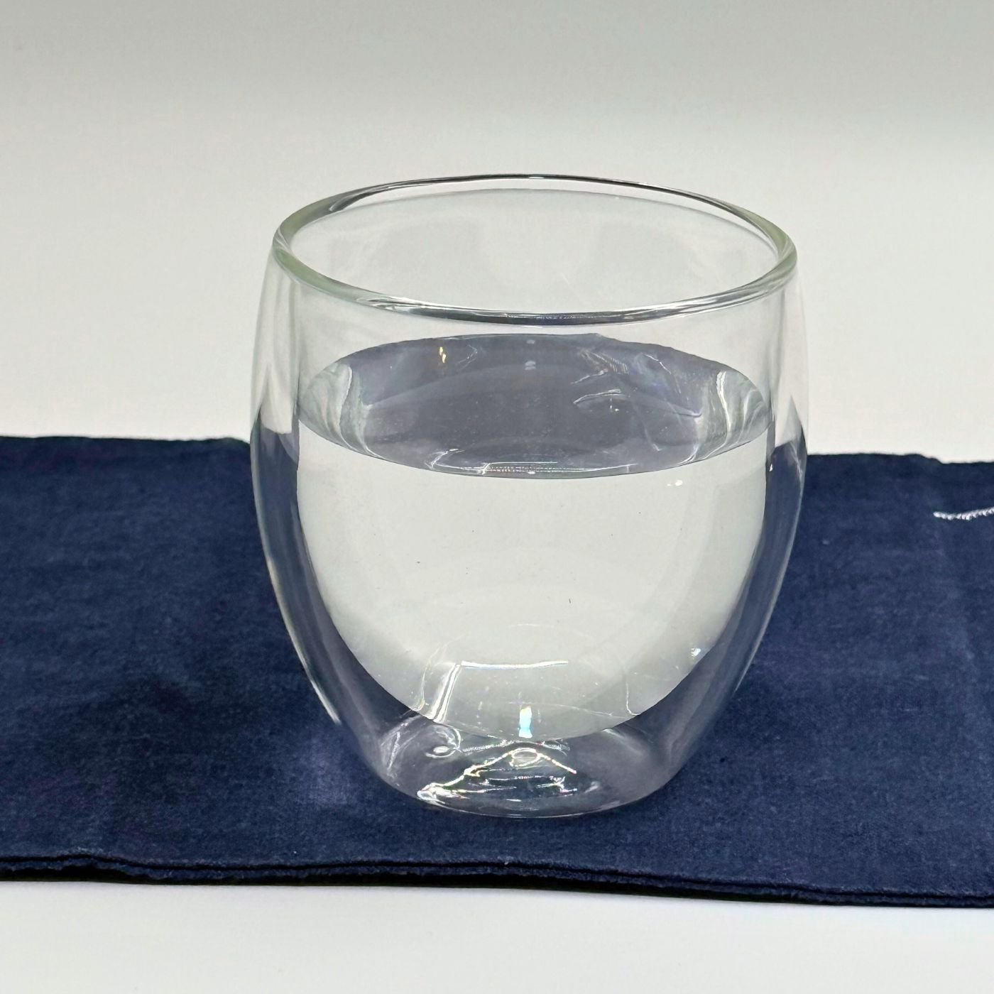 Borosilicate Double Wall Insulated Glass Cup 250ml