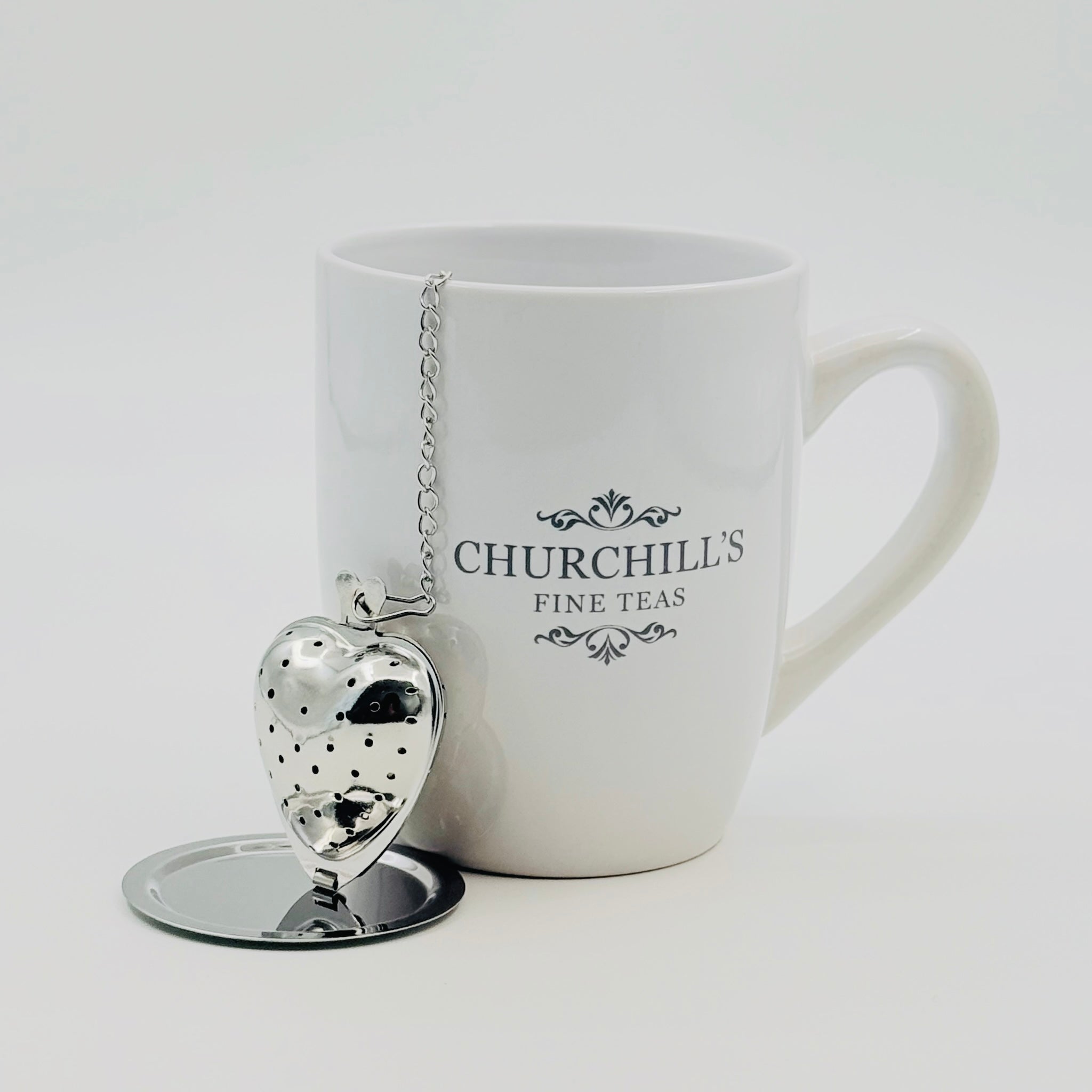 Mini Stainless Steel Tea Infuser with Drip Tray