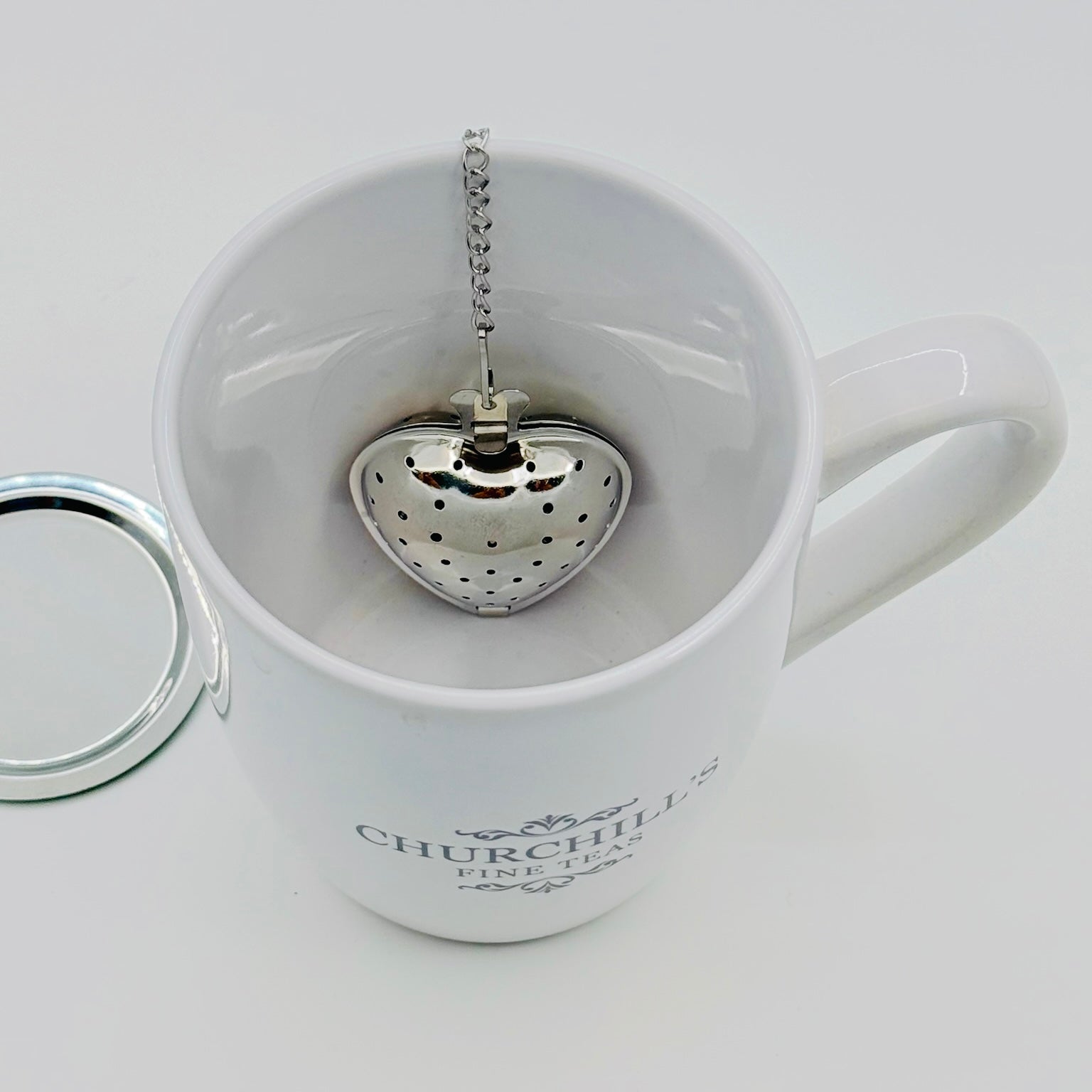 Mini Stainless Steel Tea Infuser with Drip Tray