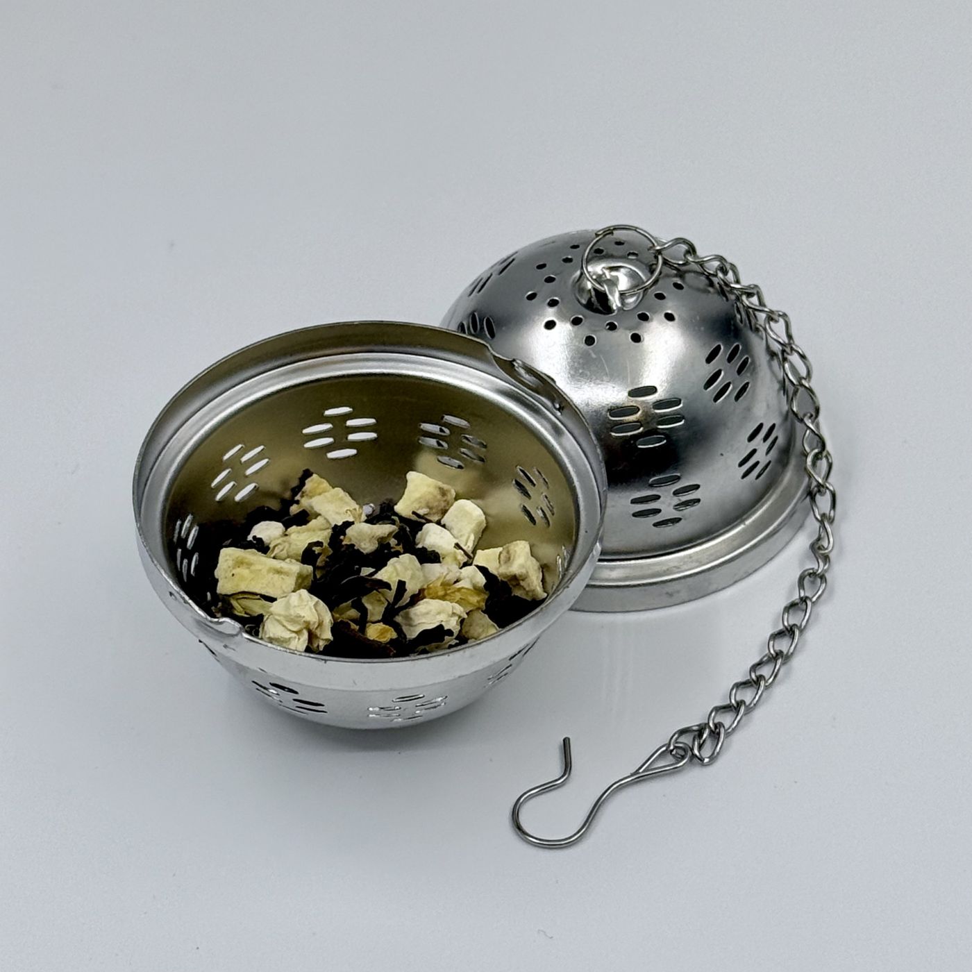 Stainless Steel Tea Infuser Bell Shape with Chain Hook