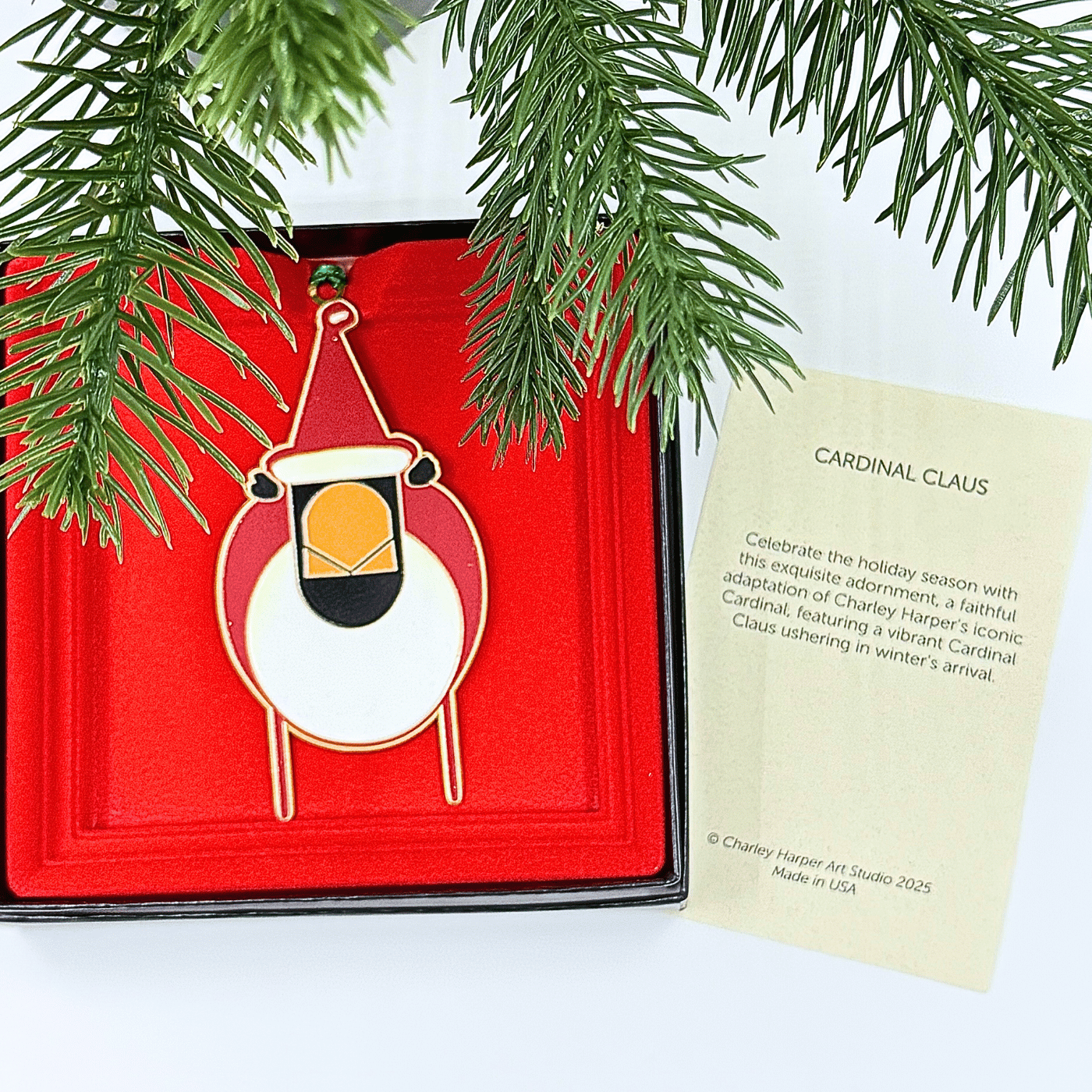 Limited edition: Cardinal Claus Metal Adornment (newly released adaptation)