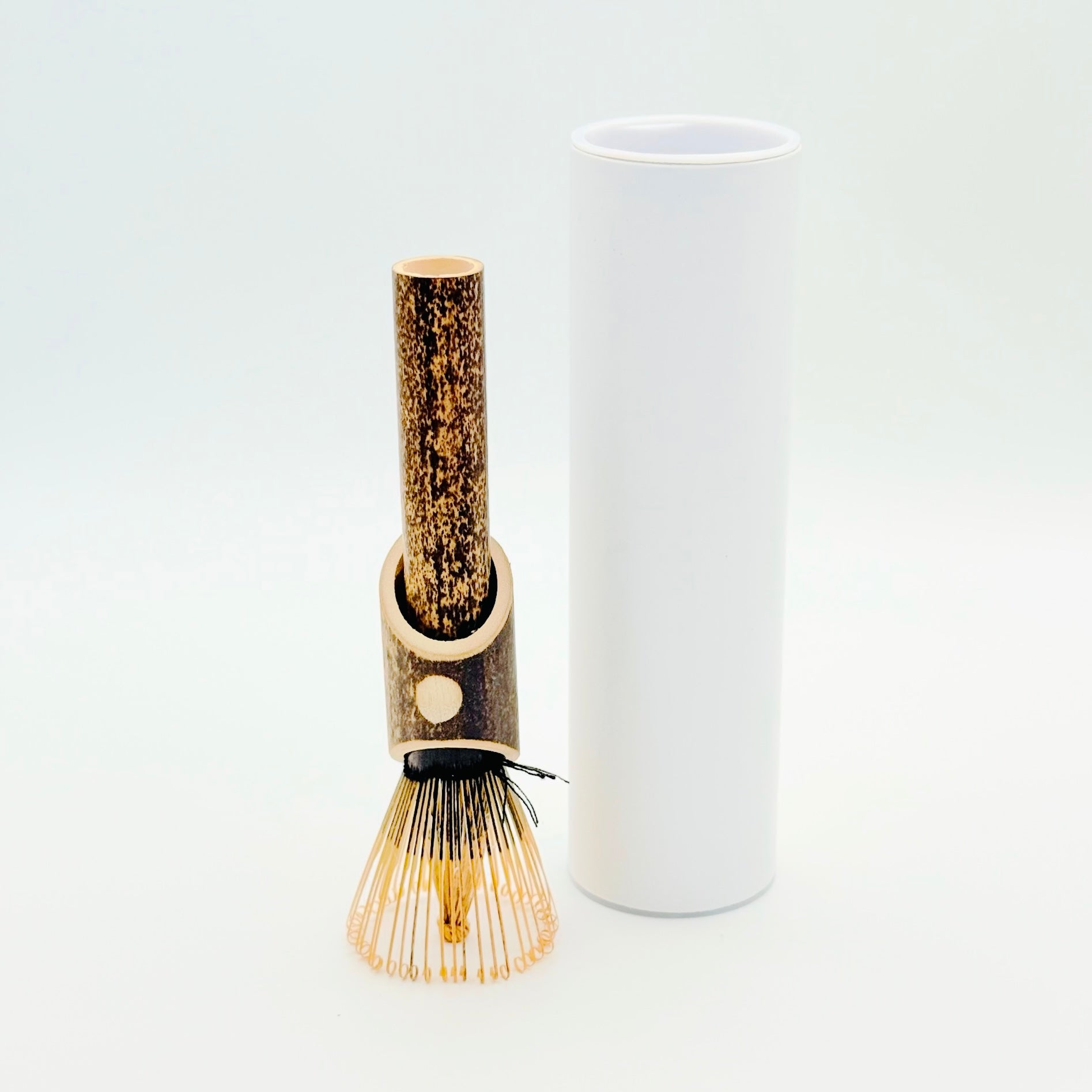 Long-Handle Purple Bamboo Matcha Whisk – Chasen with Rest