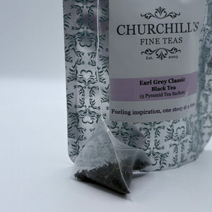 Earl Grey Classic Black Tea 15 Ct. Pyramid Tea Sachet Pouch