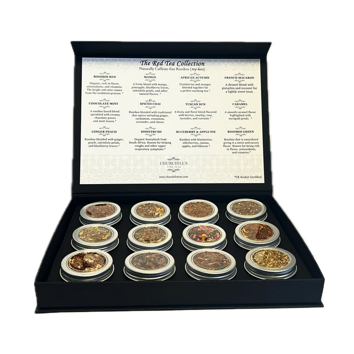 The Rooibos Tea Collection 12-Tin Gift Set