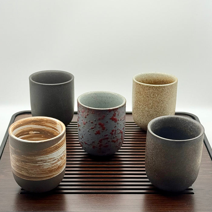 Firewood Pottery Asian Style Tea Cup