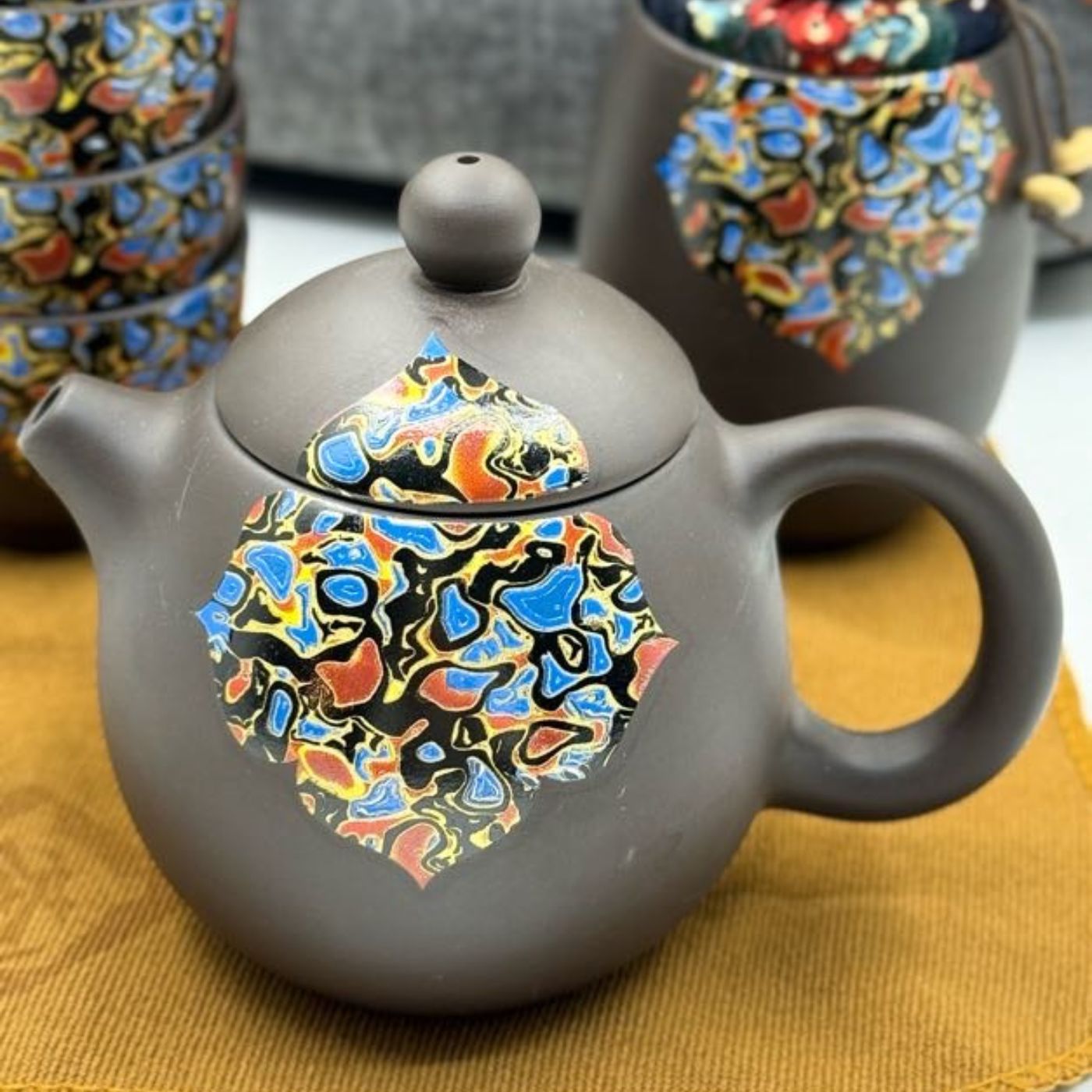 Gong Fu Tea Set with Travel Case