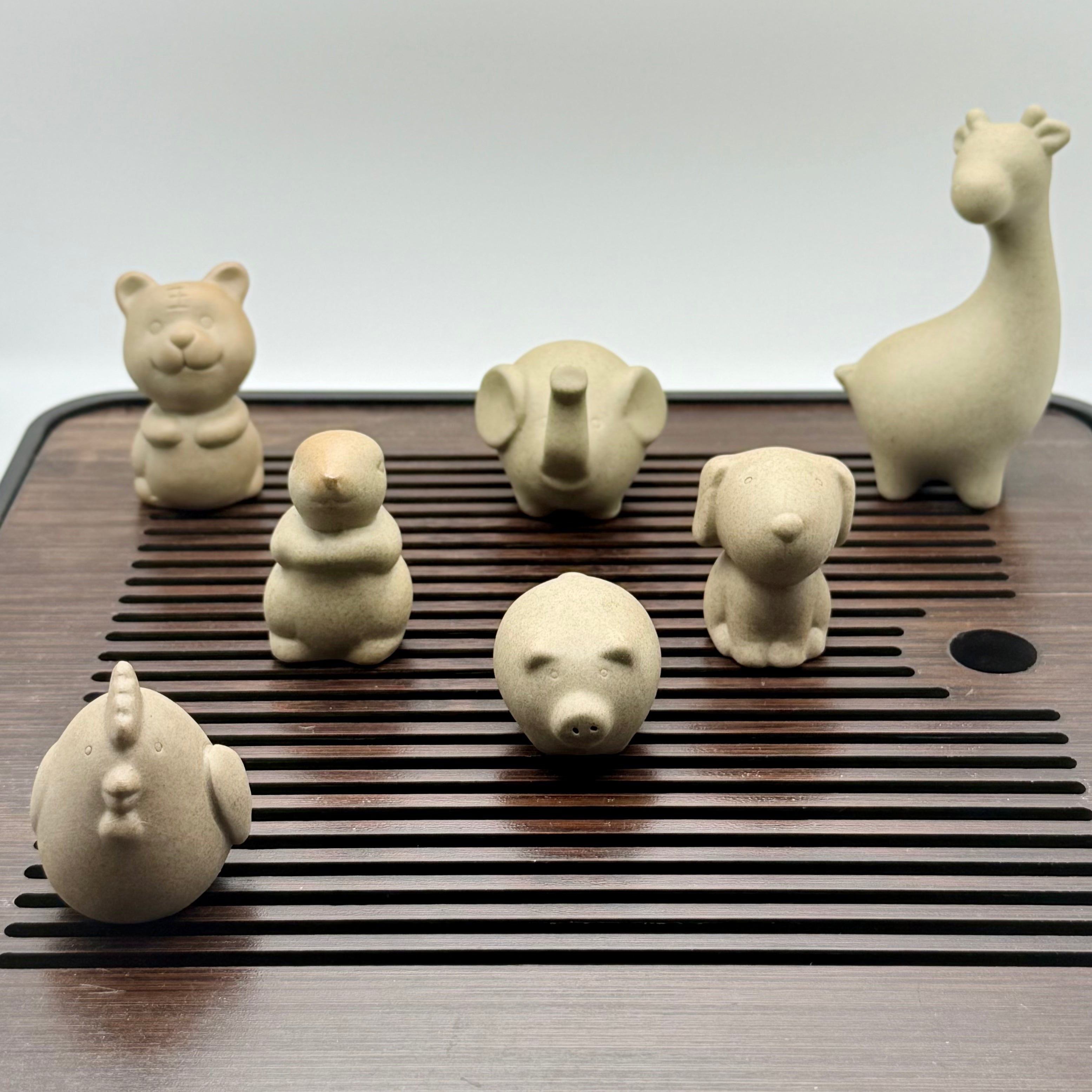 Ceramic Tea Pets - Beige