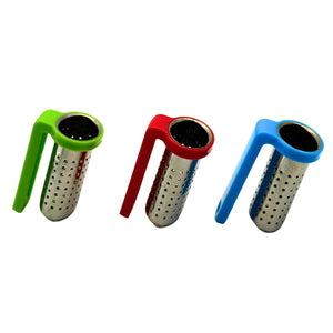 Stainless Steel Infuser with Hook-on Basket