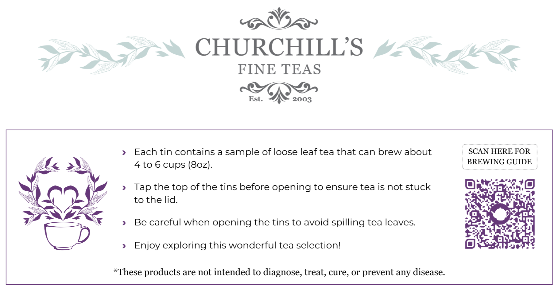 Timeless Collection Purist Teas from Around the World 12-Tin Gift Set