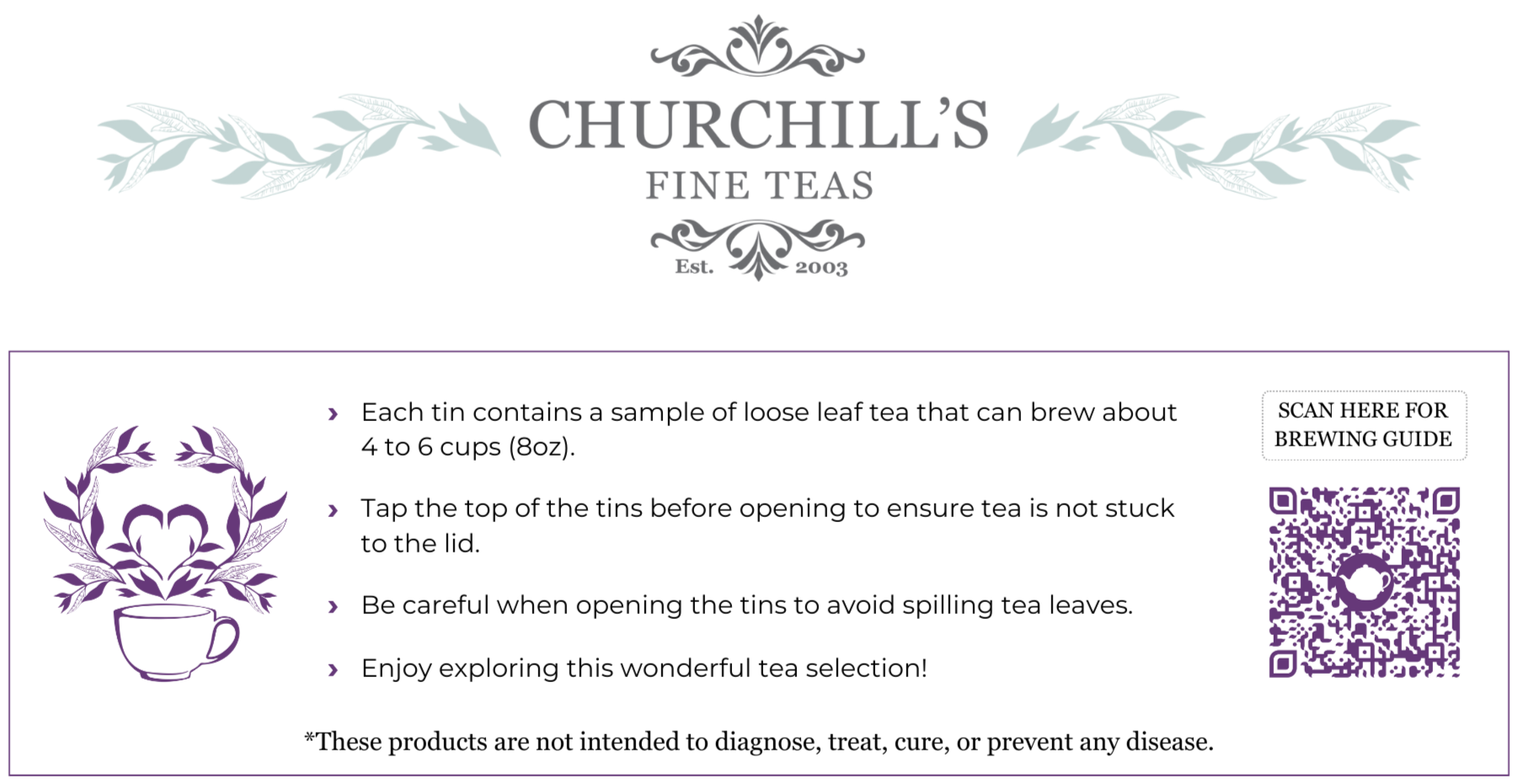 Timeless Collection Seasons of Tea 12-Tin Set