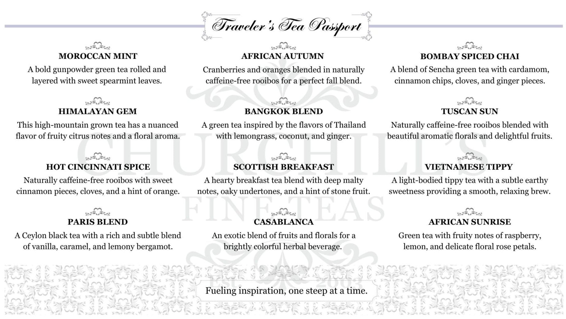 Timeless Collection Traveler's Tea Passport 12-Tin Gift Set