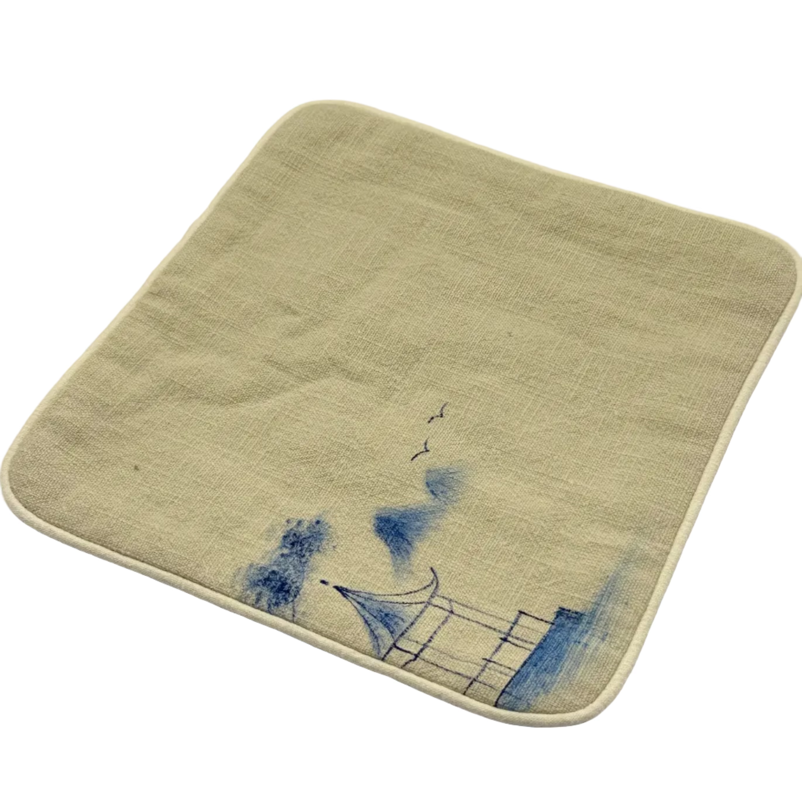 Cotton-Linen Tea Towel – Japanese-Style Double Sided, Absorbent, Heat-Resistant