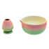Ceramic Matcha Bowl & Whisk Holder Set