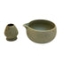 Ceramic Matcha Bowl & Whisk Holder Set