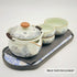 Gaiwan Style Tea Sharing Set with Travel Case