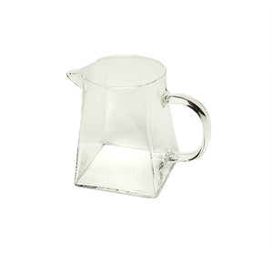 Fair Square Glass Tea Pitcher - Gong Fu Style