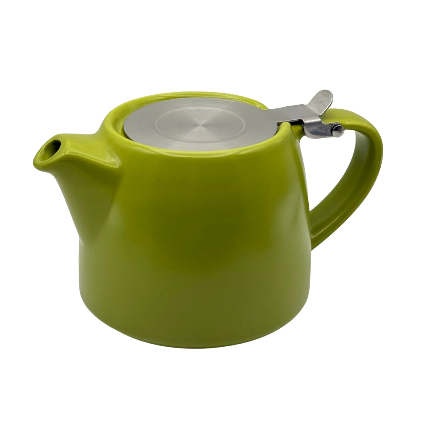 Ceramic Teapot with Infuser and Hinged-Lid 16oz