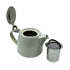 Ceramic Teapot with Infuser and Hinged-Lid 16oz