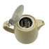 Ceramic Teapot with Infuser and Hinged-Lid 16oz
