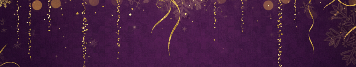 royal purple and gold with holiday sparkles as background image for text