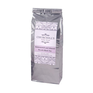 Butterscotch Almond Pu-erh Black Tea (in packaging)