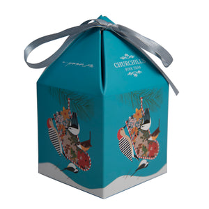 Charley Harper Iconic Art Tea Ornament: Caramel & Almonds