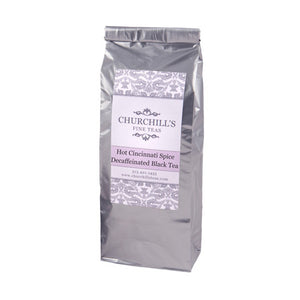 Hot Cincinnati Spice Decaffeinated Black Tea (in packaging)
