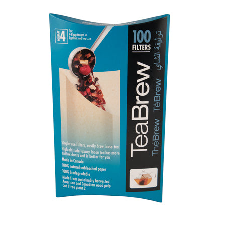 Disposable Tea Filter #4 100ct.
