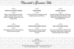 Churchill's Greatest Hits 6-Tin Gift Set