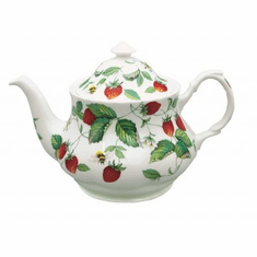 Strawberry Bee Teapot
